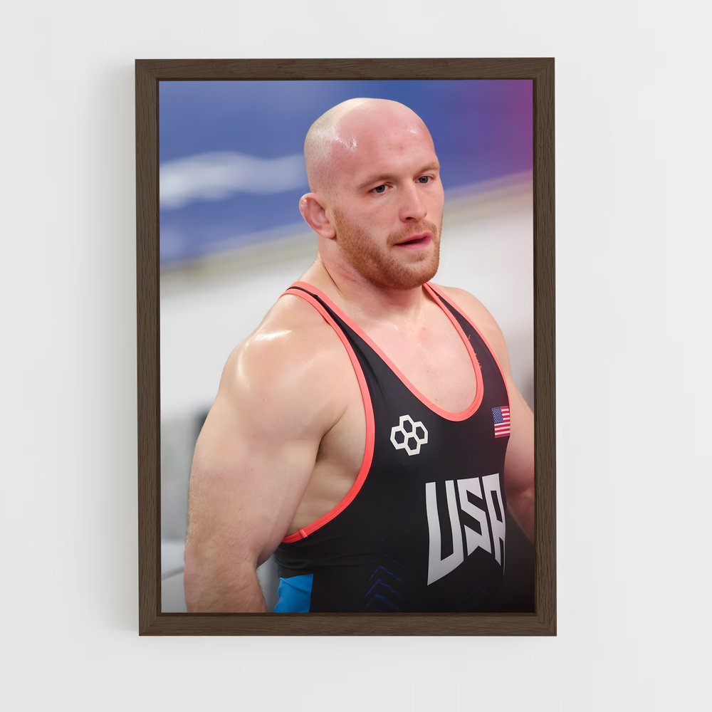 Poster Kyle snyder rasée – affiche Lutte (vue 5)